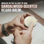 Viking Revolution Bálsamo para barba de sándalo, mantequilla de barba con aceite de argán, suavizante de barba para hombres con aceite de jojoba - Image 2